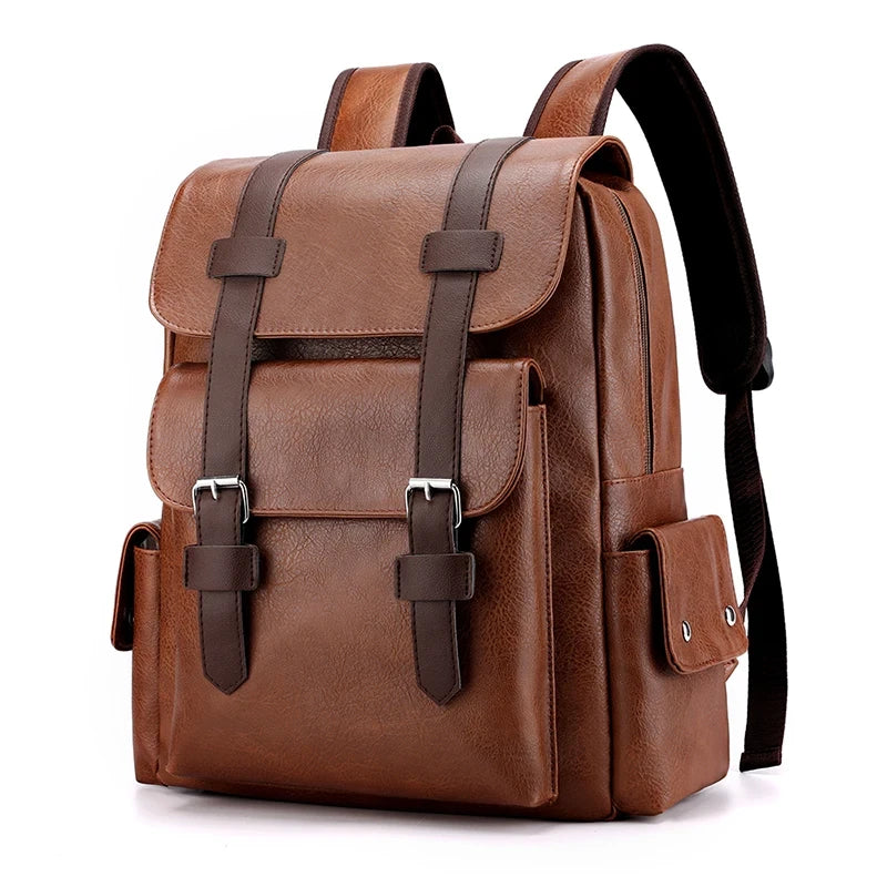 Mochila Casual de Cuero PU