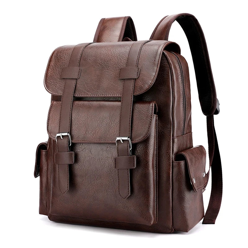 Mochila Casual de Cuero PU