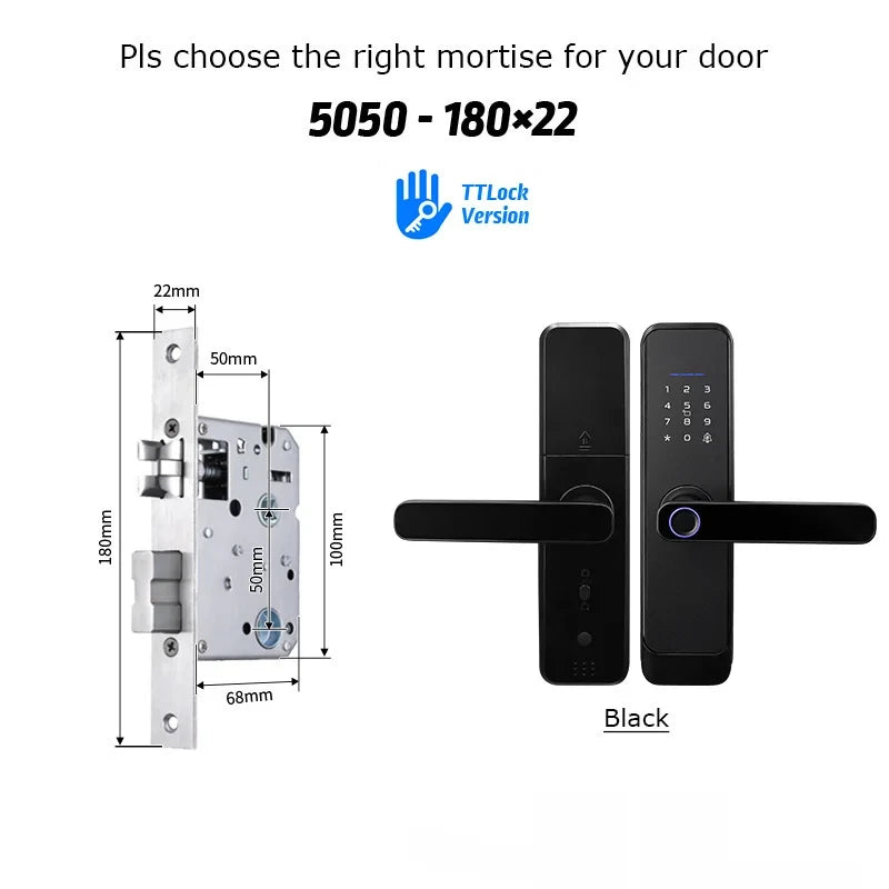 Cerradura Inteligente Biometrica para Puerta