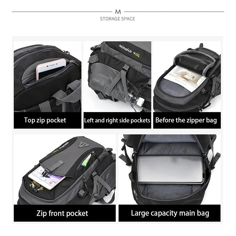 Mochila Impermeable De Montañismo