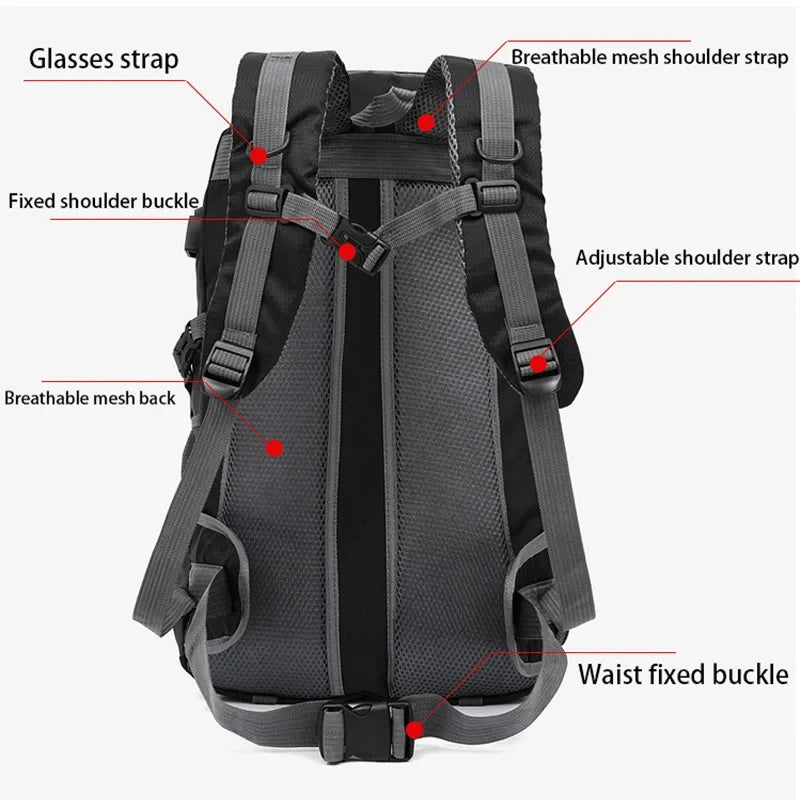 Mochila Impermeable De Montañismo