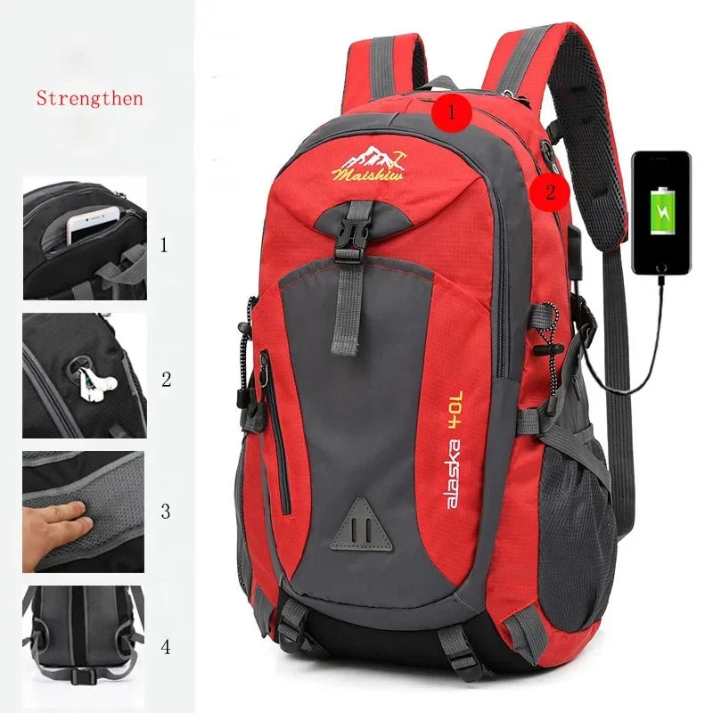Mochila Impermeable De Montañismo
