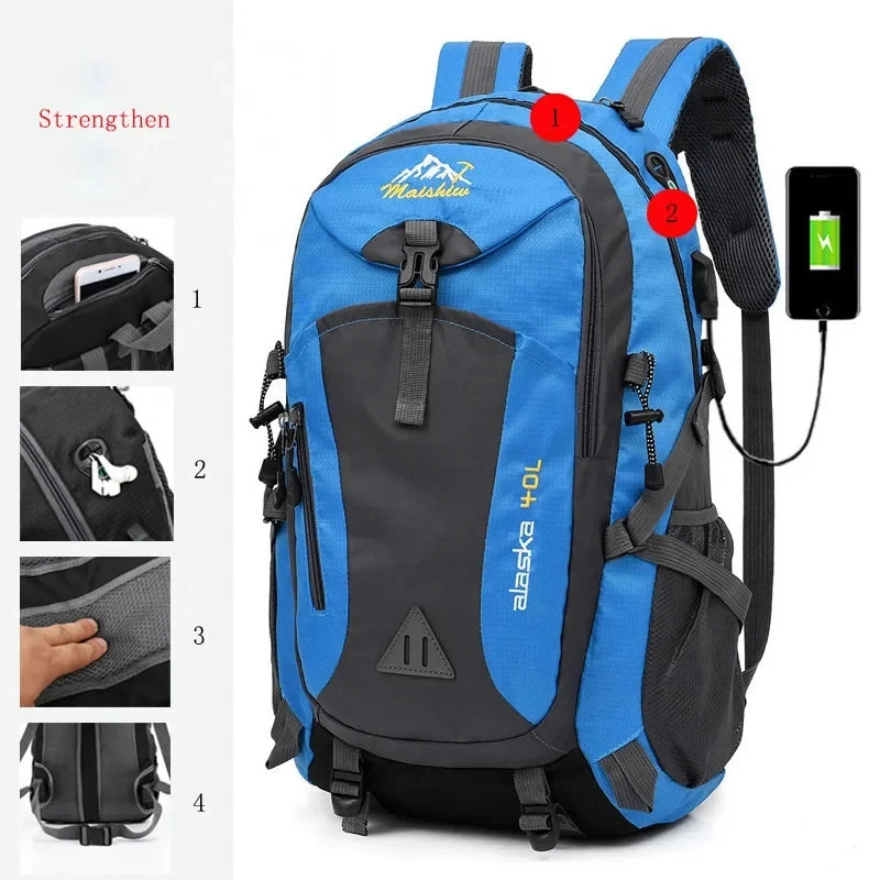Mochila Impermeable De Montañismo
