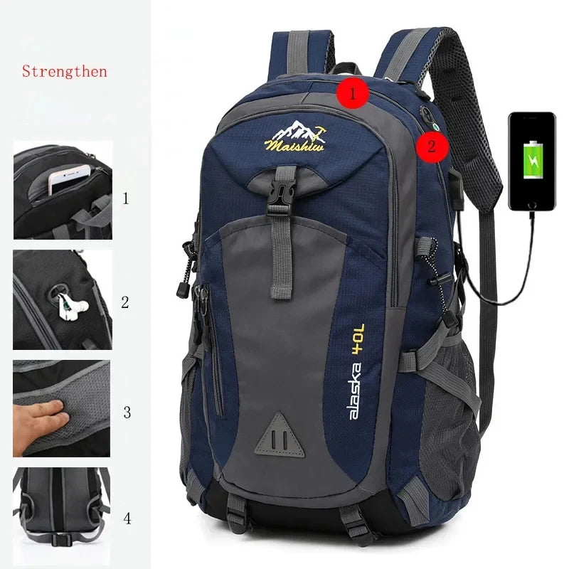 Mochila Impermeable De Montañismo